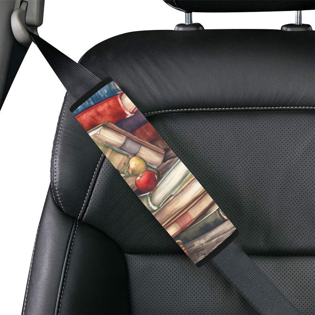 Watercolour Books Car Seat Belt Cover 7''x10'' (Pack of 2) Car Seat Belt Cover 7x10 (Pack of 2) Printed Offshore Reading