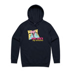 For Life's Big Decisions - Mens Hoodie Navy Mens Hoodie Games Printed In Australia