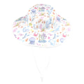Under The Sea Wide Brim Bucket Hat Wide Brim Bucket Hat animal Ocean Printed Offshore