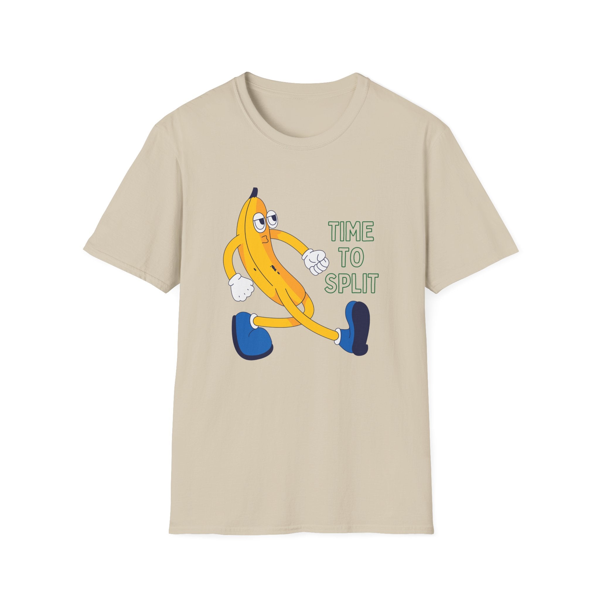 Banana, Time To Split - Unisex Softstyle T-Shirt