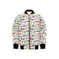 Pretty Moths And Butterflies Kids Bomber Jacket XL Kids Bomber Jacket animal Printed Offshore