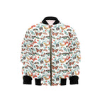 Pretty Moths And Butterflies Kids Bomber Jacket XL Kids Bomber Jacket animal Printed Offshore