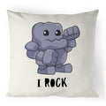 I Rock - 100% Linen Cushion Cover Default Title Music Printed In Australia