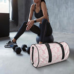 Pink Hawaiian Floral Duffle Bag Duffle Bag Printed Offshore