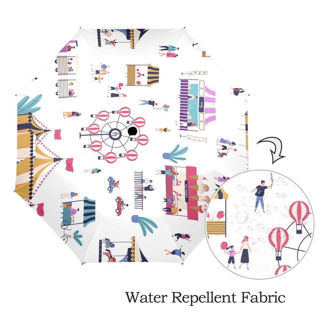 Carnival - Semi-Automatic Foldable Umbrella (Model U12) Semi-Automatic Foldable Umbrella (U12)