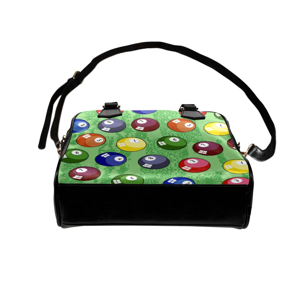 Pool Balls - Shoulder Handbag (Model 1634) Shoulder Handbags (1634)