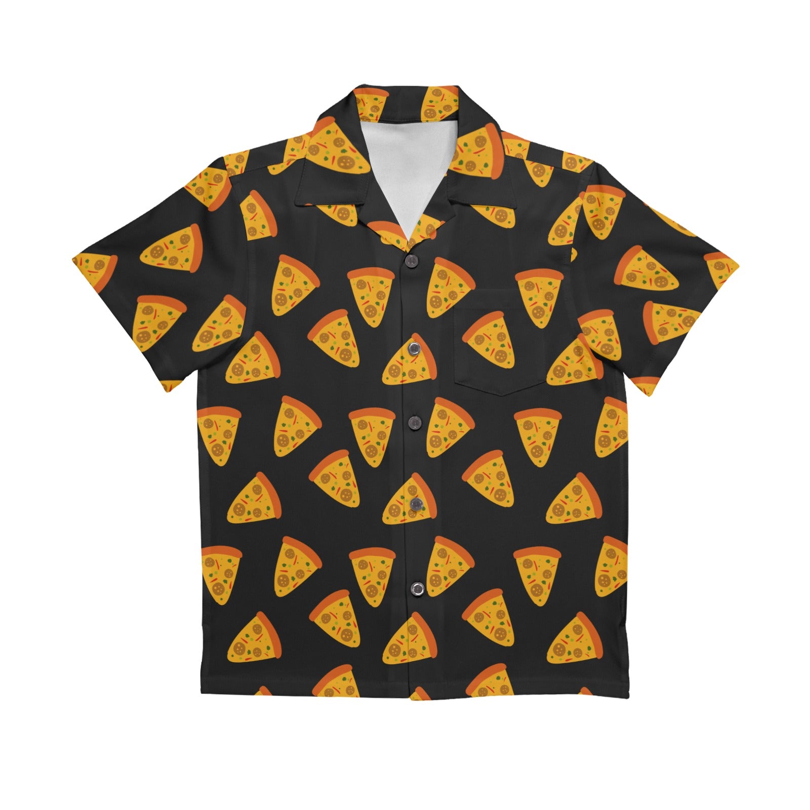 Pizzas Senior Kids Hawaiian Shirt Senior Kids Hawaiian Shirt 8-15 Food Printed Offshore