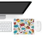 Comic Book Zap Leather Mouse Pad Leather Mouse Pad comic Printed Offshore