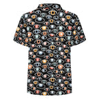 Eyes On Black Kids Youth Short Sleeve Button Up Shirt