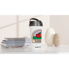 Personalise - We Appreciate You, Teacher, Apple - White 15oz Stainless Steel Travel Mug Personalised Travel Mug