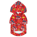 Comic Book Red Pet Hoodie (Small Size)