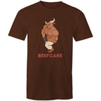 Beefcake - Mens T-Shirt Dark Chocolate Mens T-shirt Fitness Printed In Australia