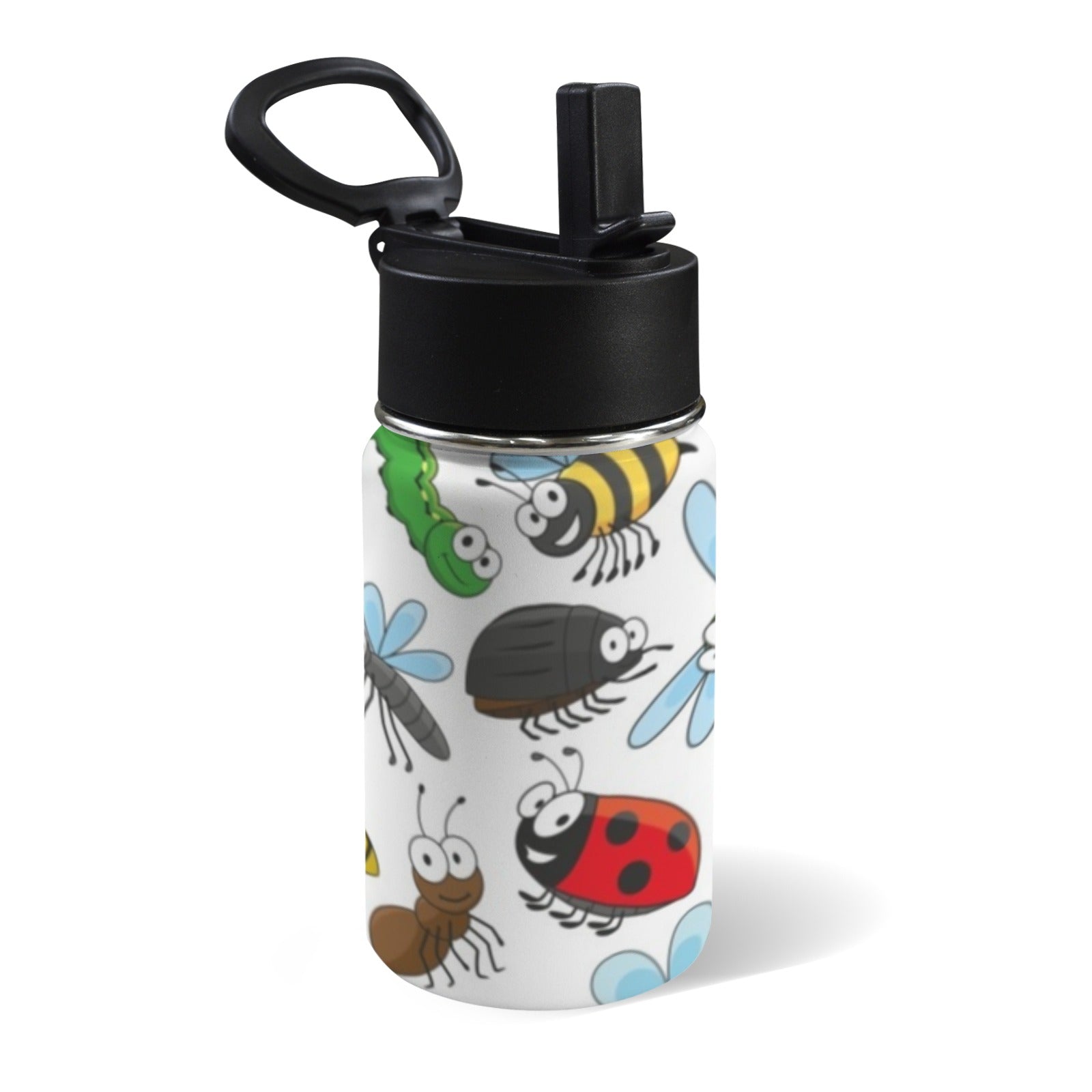 Little Creatures 12oz Kids Water Bottle with Straw Lid
