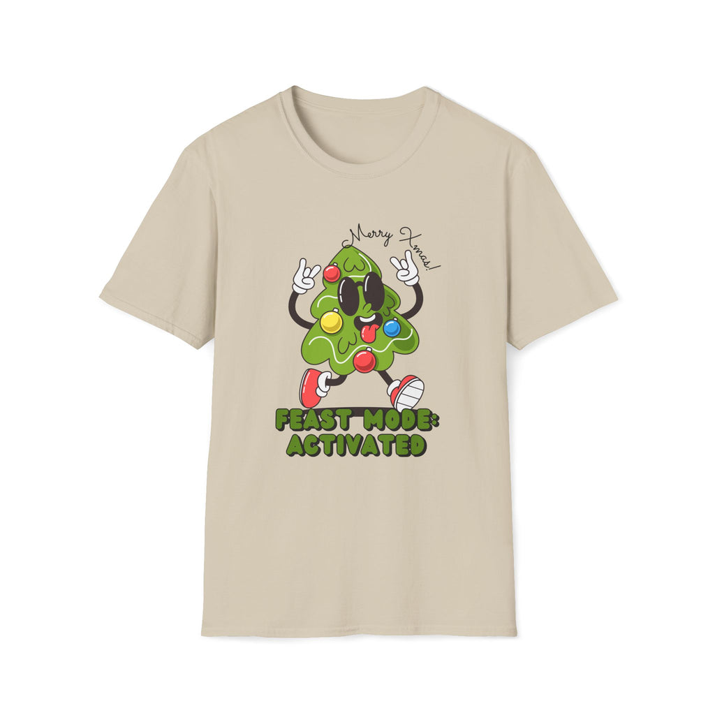 Christmas Feast Mode Activated - Unisex Softstyle T-Shirt