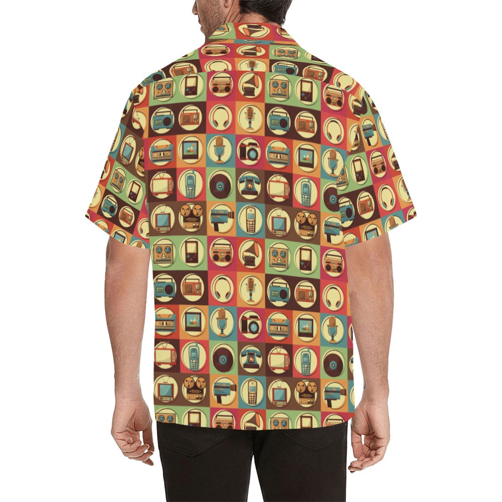 Retro Life - Mens Hawaiian Shirt