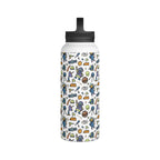 All About Space Stainless Steel Water Bottle, Handle Lid Stainless Steel Water Bottle With Handle Lid Globally Fulfilled Space