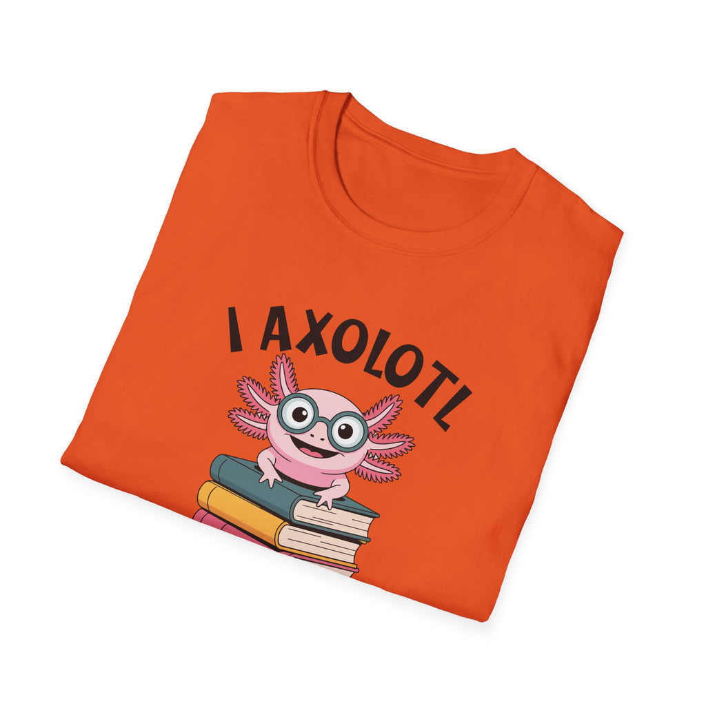 I Axolotl Questions - Unisex Softstyle T-Shirt