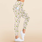 Avocado Love Women's High Waist Pockets Yoga Leggings Women's High Waist Pockets Yoga Leggings Food Printed Offshore