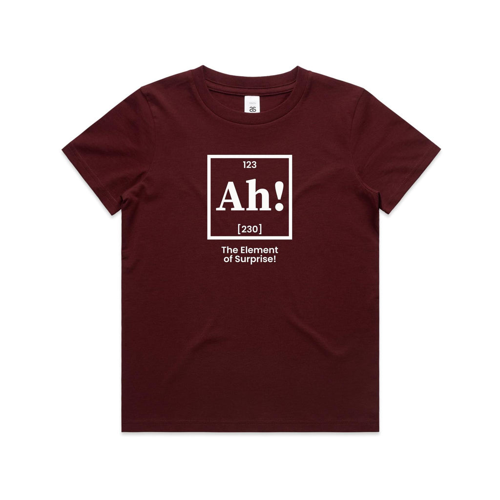 Ah! The Element Of Surprise Kids AS Colour T-shirt