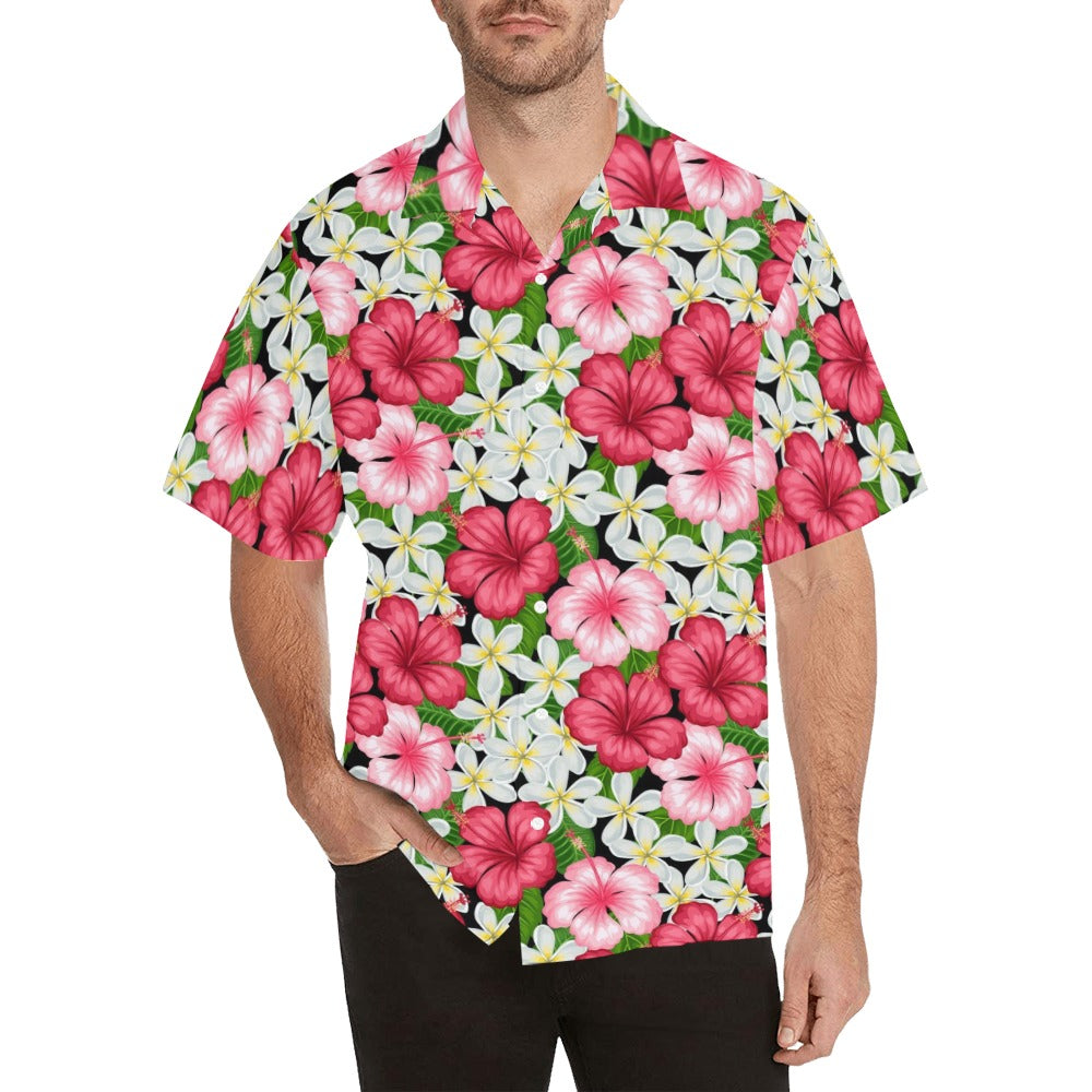 Hibiscus - Mens Hawaiian Shirt