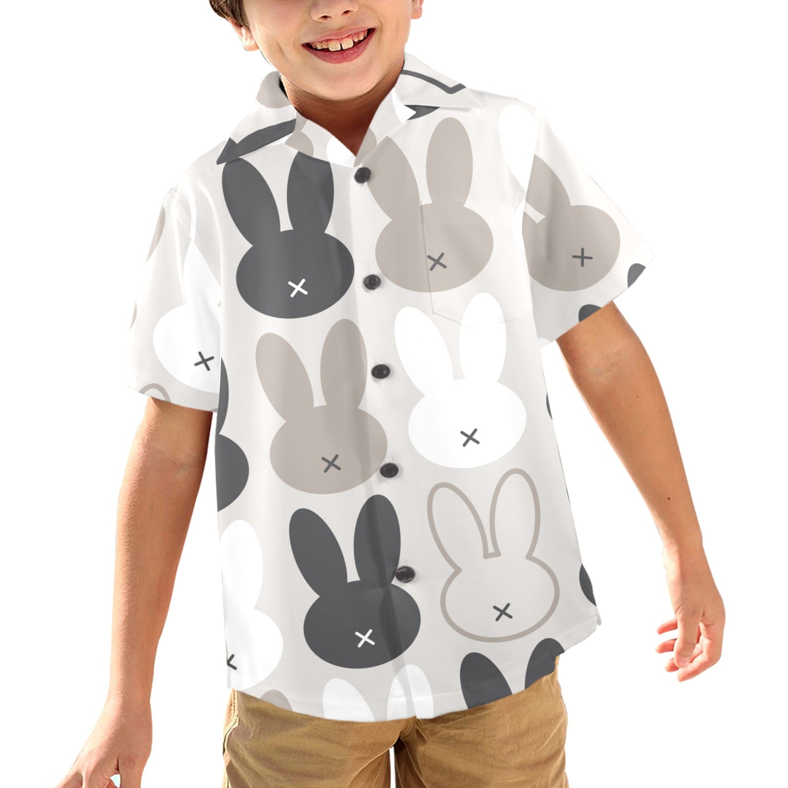 Bunny - Junior Kids Hawaiian Shirt