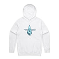 Ice-Osceles, Maths Pun Men's AS Colour Hoodie White Mens Hoodie Maths Printed In Australia