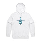 Ice-Osceles, Maths Pun - Mens Hoodie White Mens Hoodie Maths Printed In Australia