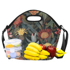 Australian Native Flowers - Neoprene Lunch Bag Neoprene Lunch Bag Printed Offshore