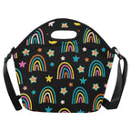 Rainbows - Neoprene Lunch Bag One Size Neoprene Lunch Bag Printed Offshore