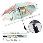 Cat Stretch - Semi-Automatic Foldable Umbrella (Model U12) Semi-Automatic Foldable Umbrella (U12)