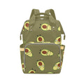 Avocado Characters - Multi-Function Backpack, Nappy / Diaper Bag
