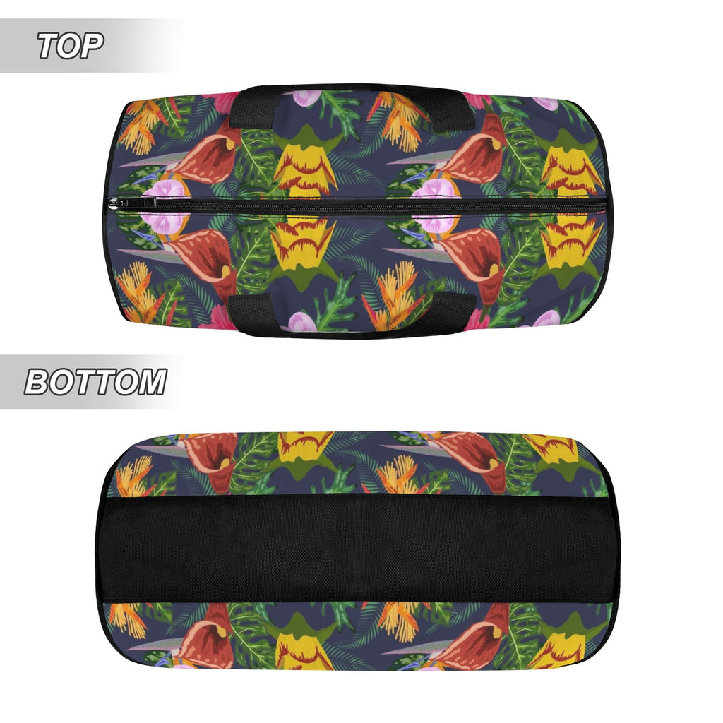 Tropical Floral Duffle Bag Duffle Bag Printed Offshore