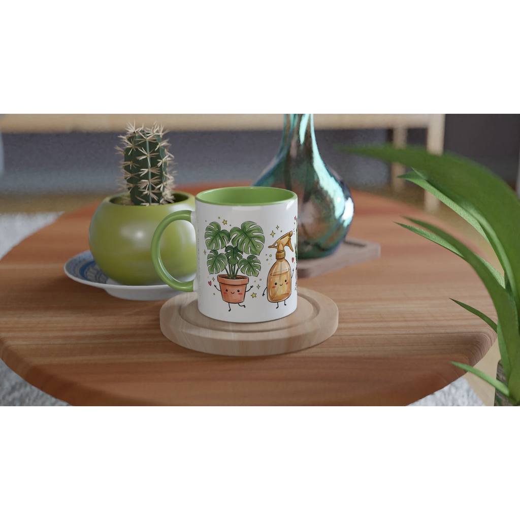 Plant Lover 11oz Ceramic Mug 11 oz Mug Globally Fulfilled Plants