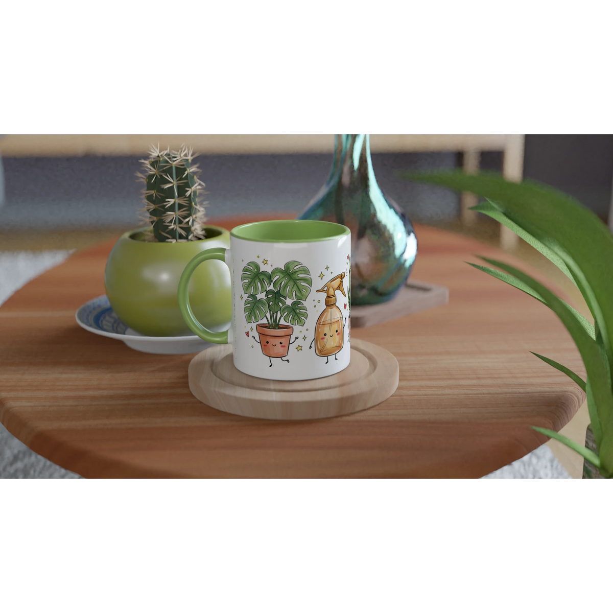 Plant Lover 11oz Ceramic Mug 11 oz Mug Globally Fulfilled Plants