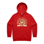 I Might Be Classic But I'm Tuned For Fun - Womens Hoodie Red Womens 2XL Womens Hoodie Music Printed In Australia Retro