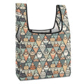 Cat Diamond Pattern Collapsible Shopping Bag white One size Foldable Shopping Bag Printed Offshore