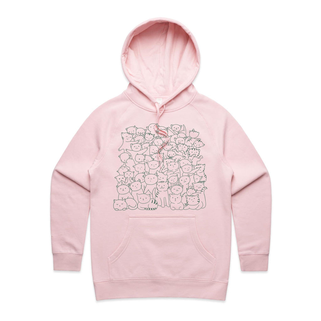 Lots And Lots Of Cats Women's AS Colour Hoodie