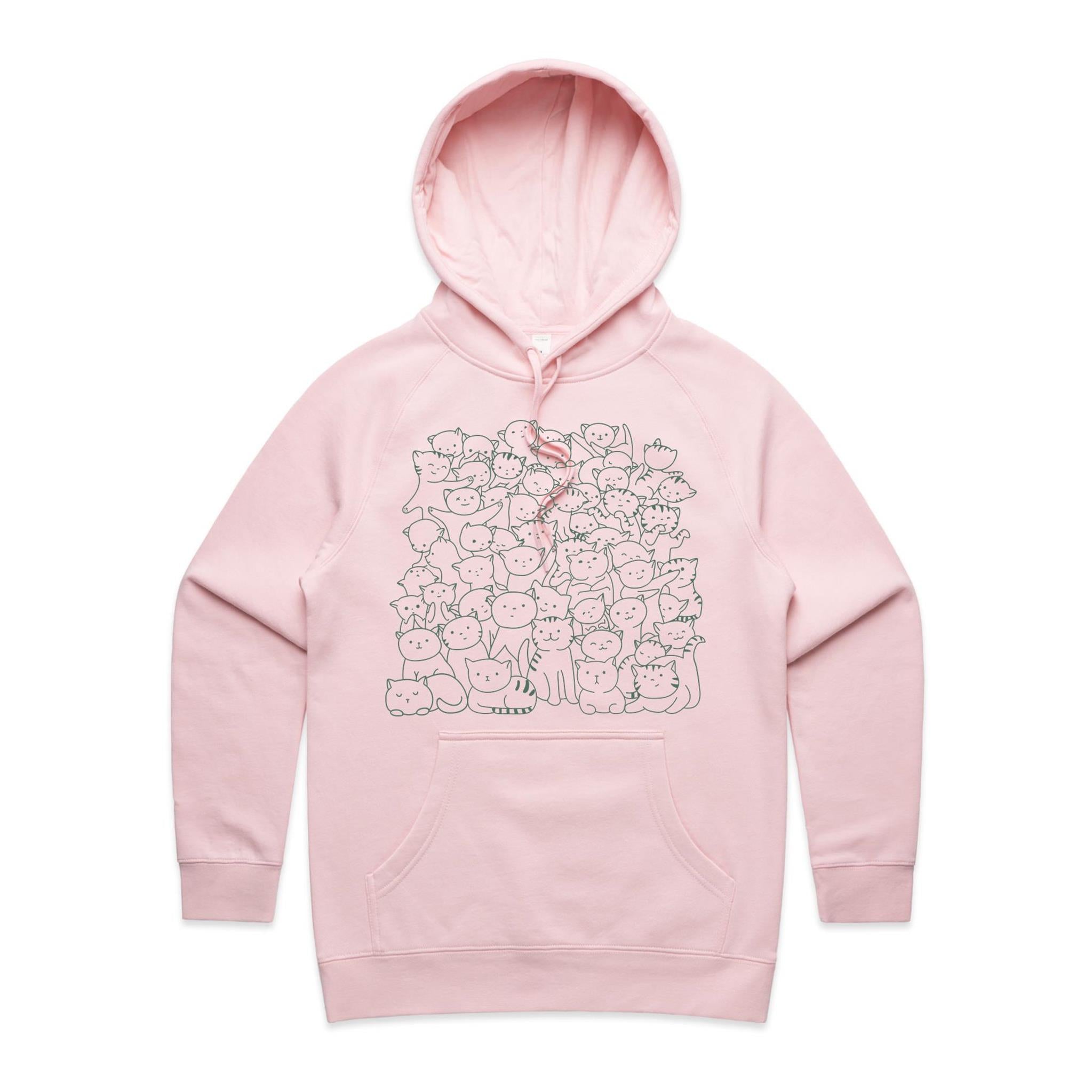 Lots And Lots Of Cats Women's AS Colour Hoodie