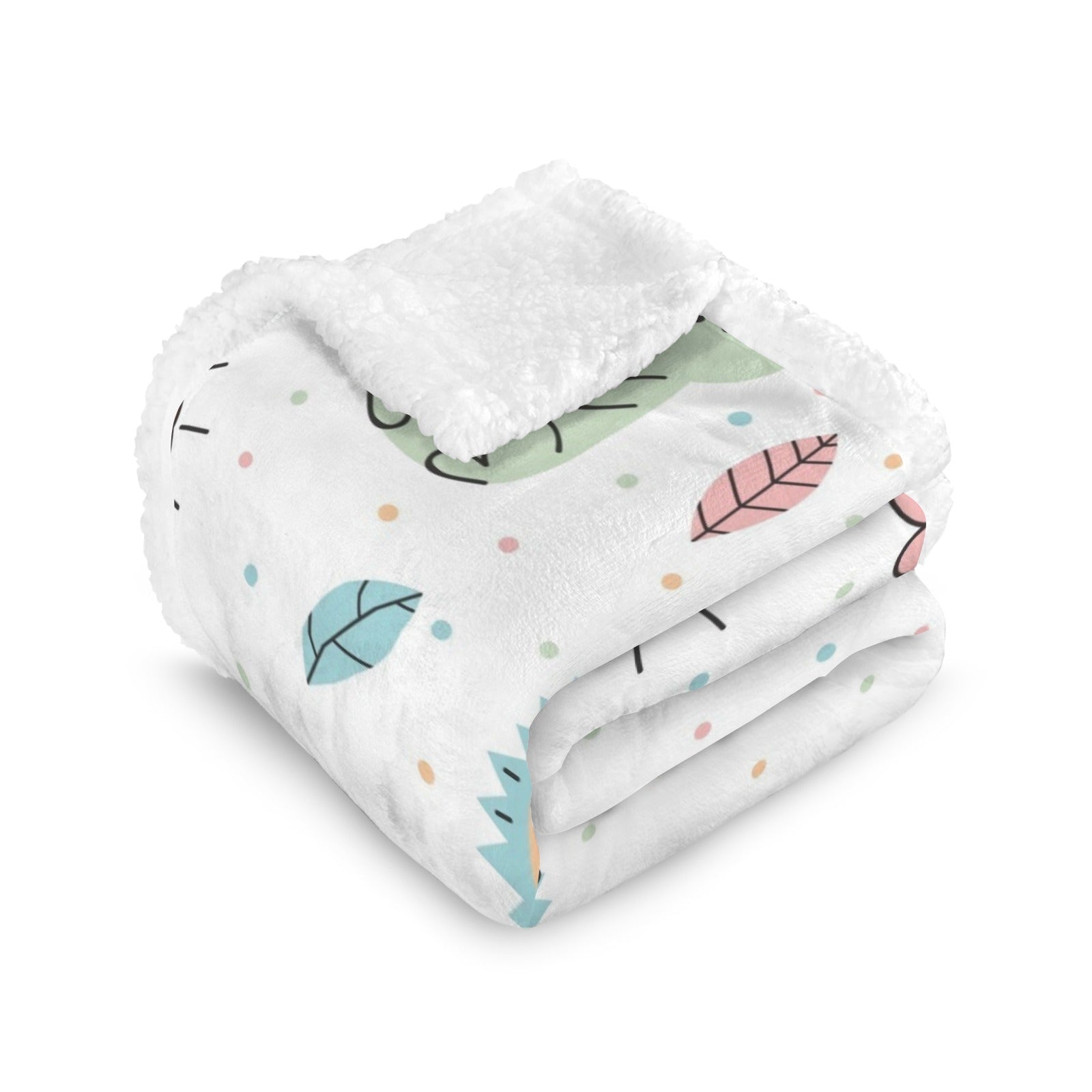 Cute Animals - Double-Layer Fleece Blanket 51"x59"