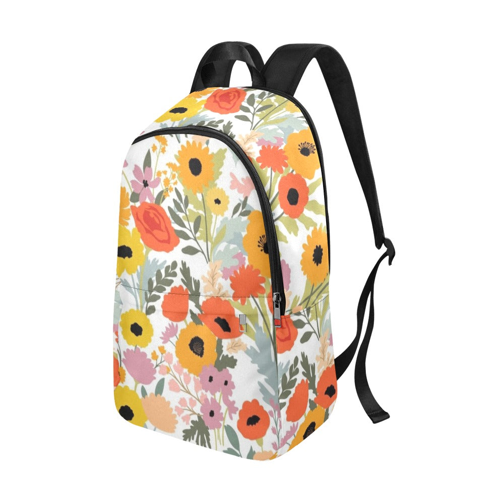 Fun Floral - Fabric Backpack