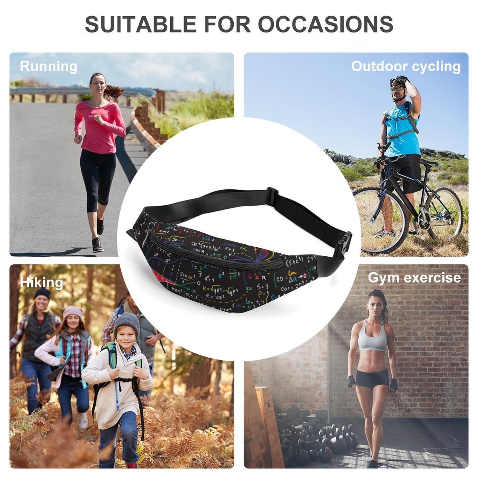 Equations In Colour - Bum Bag / Fanny Pack