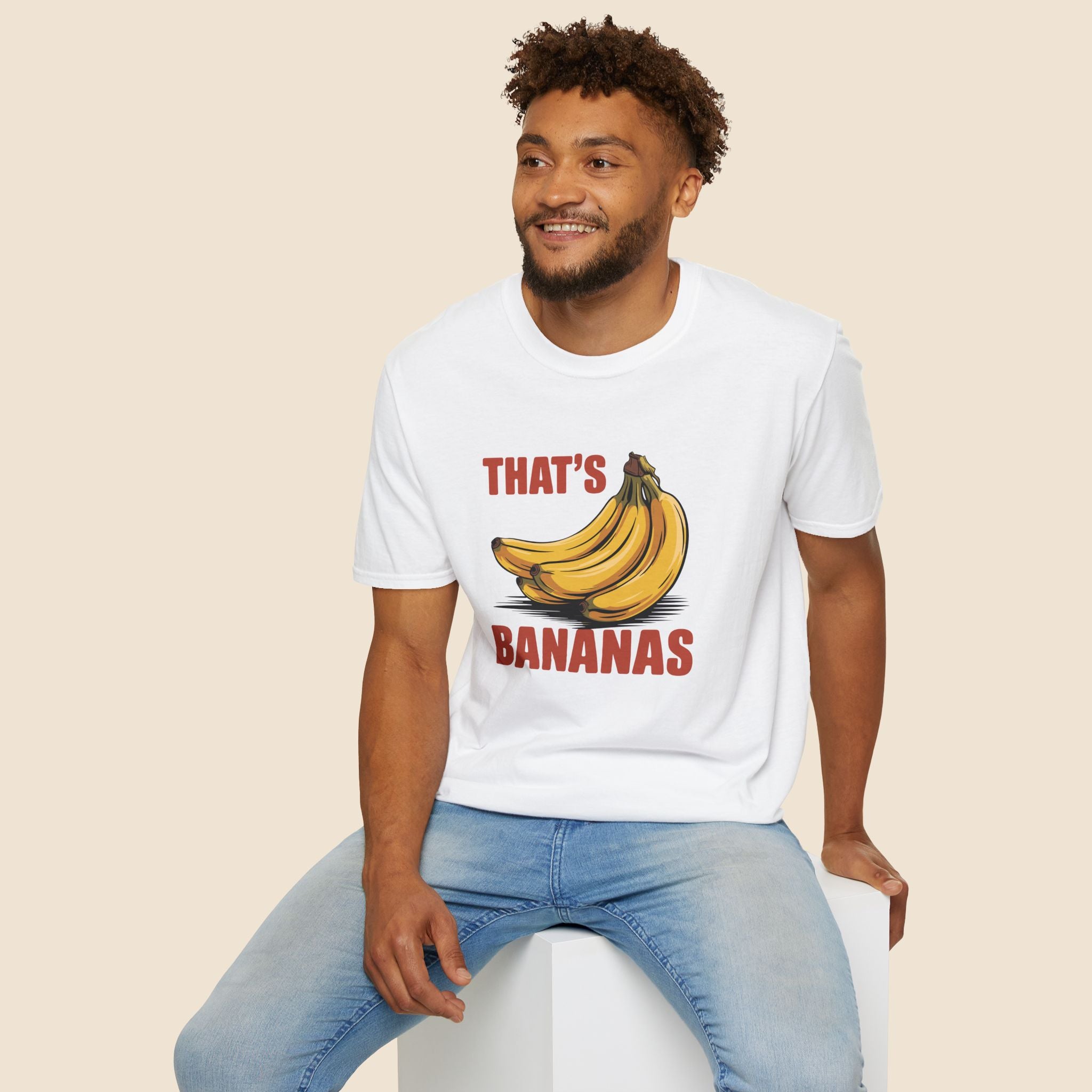 That's Bananas Unisex T-shirt Unisex Adult T-shirt Food Globally Fulfilled