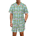 Summer Surf Men's Hawaiian Shirt & Shorts Set Men's Hawaiian Shirt & Shorts Set Printed Offshore Surf