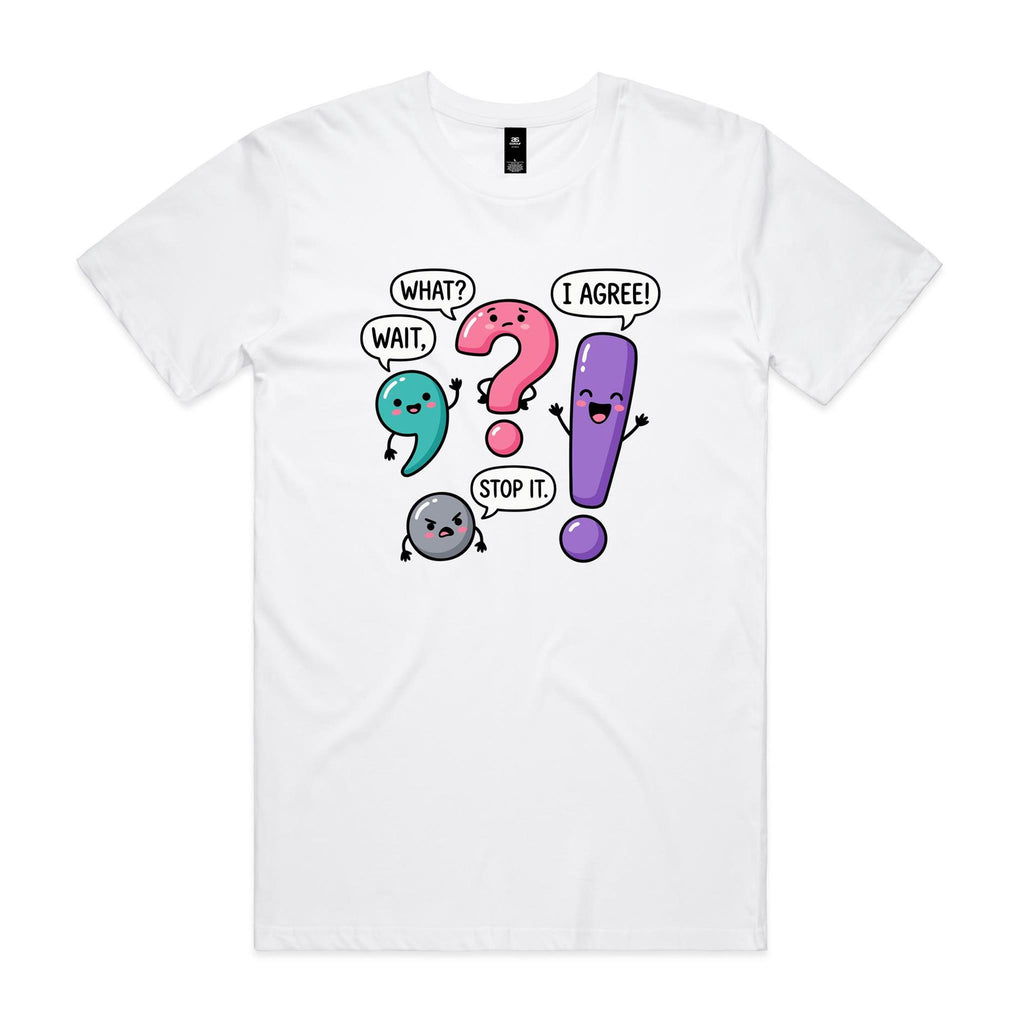 Funny Punctuation Men's AS Colour T-shirt