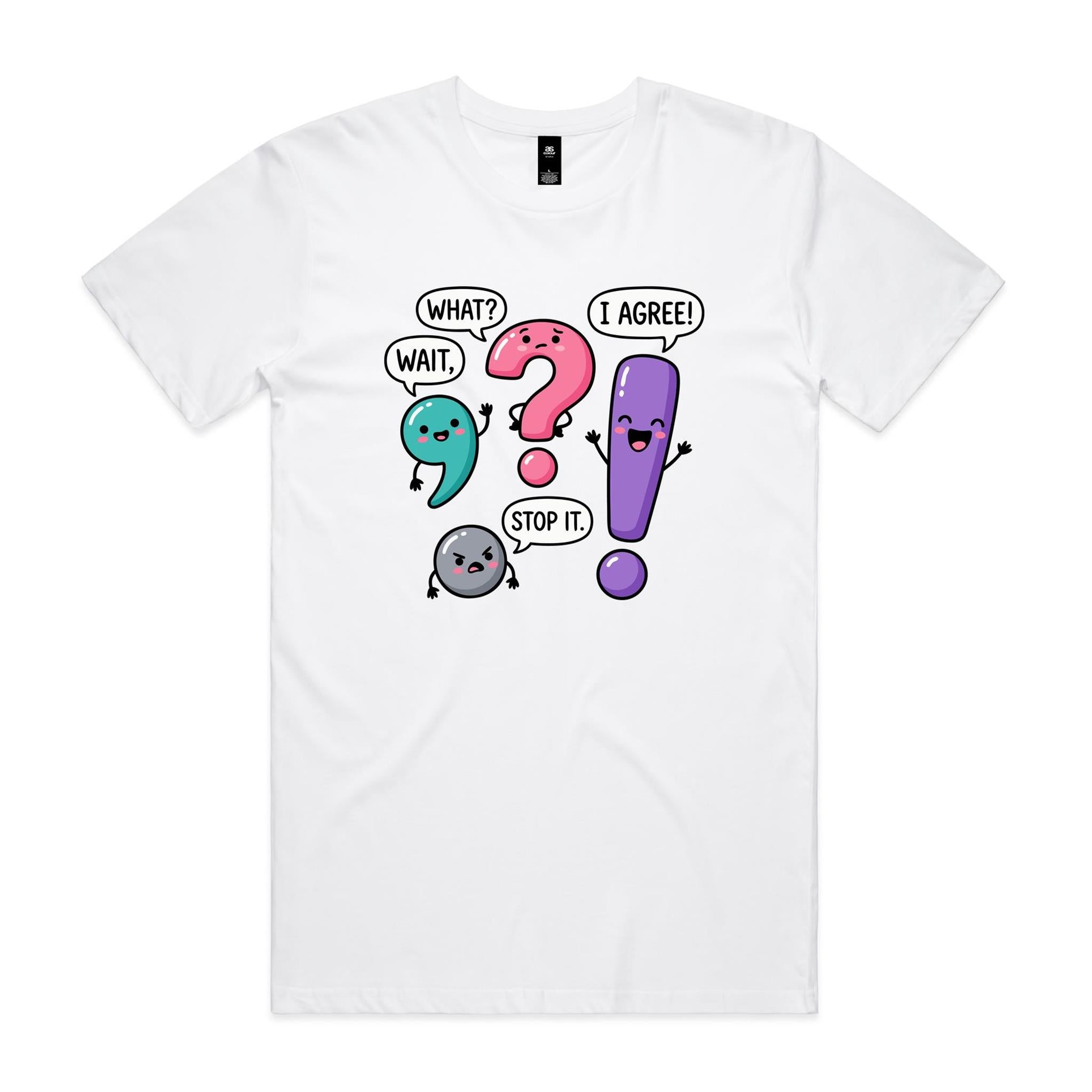 Funny Punctuation Men's AS Colour T-shirt
