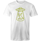 Alien Abduction - Mens T-Shirt White Mens T-shirt Printed In Australia Sci Fi