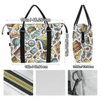 Travel Montage Duffle Bag-Simple (Model 1715) Duffle Bag-Simple (1715)