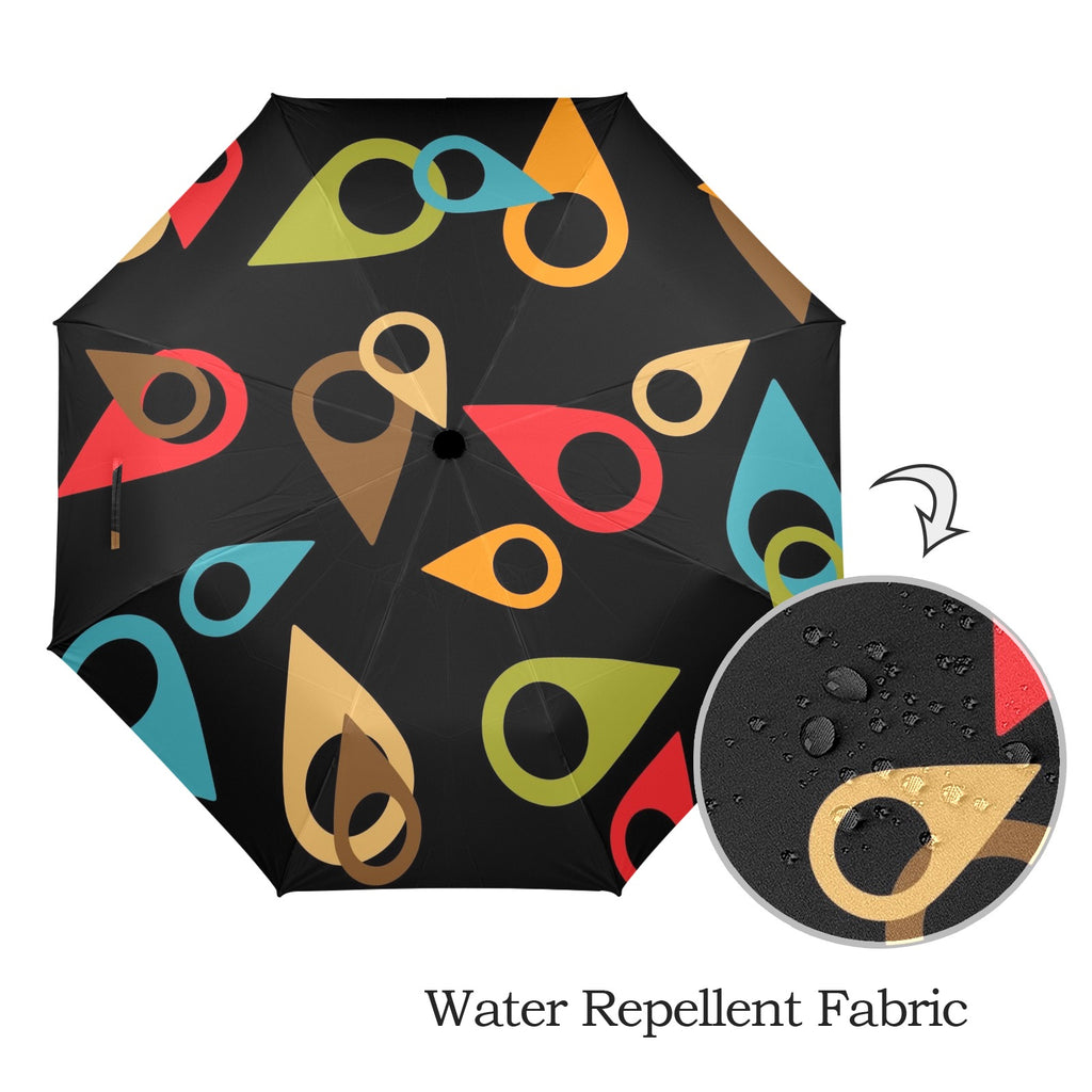 Where Am I - Semi-Automatic Foldable Umbrella (Model U12) Semi-Automatic Foldable Umbrella (U12)