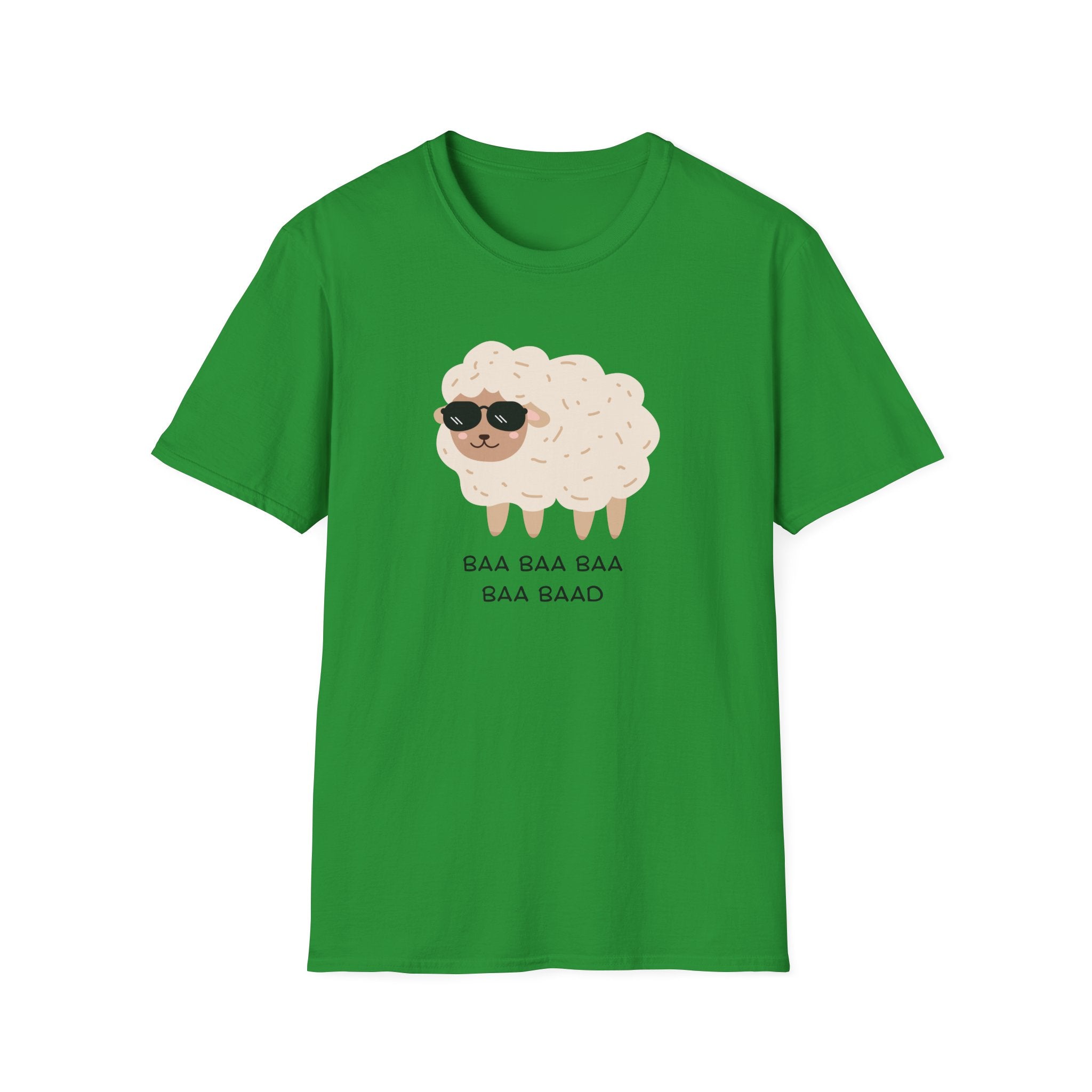 Sheep, Baa Baa Baa Baa Baad - Unisex Softstyle T-Shirt