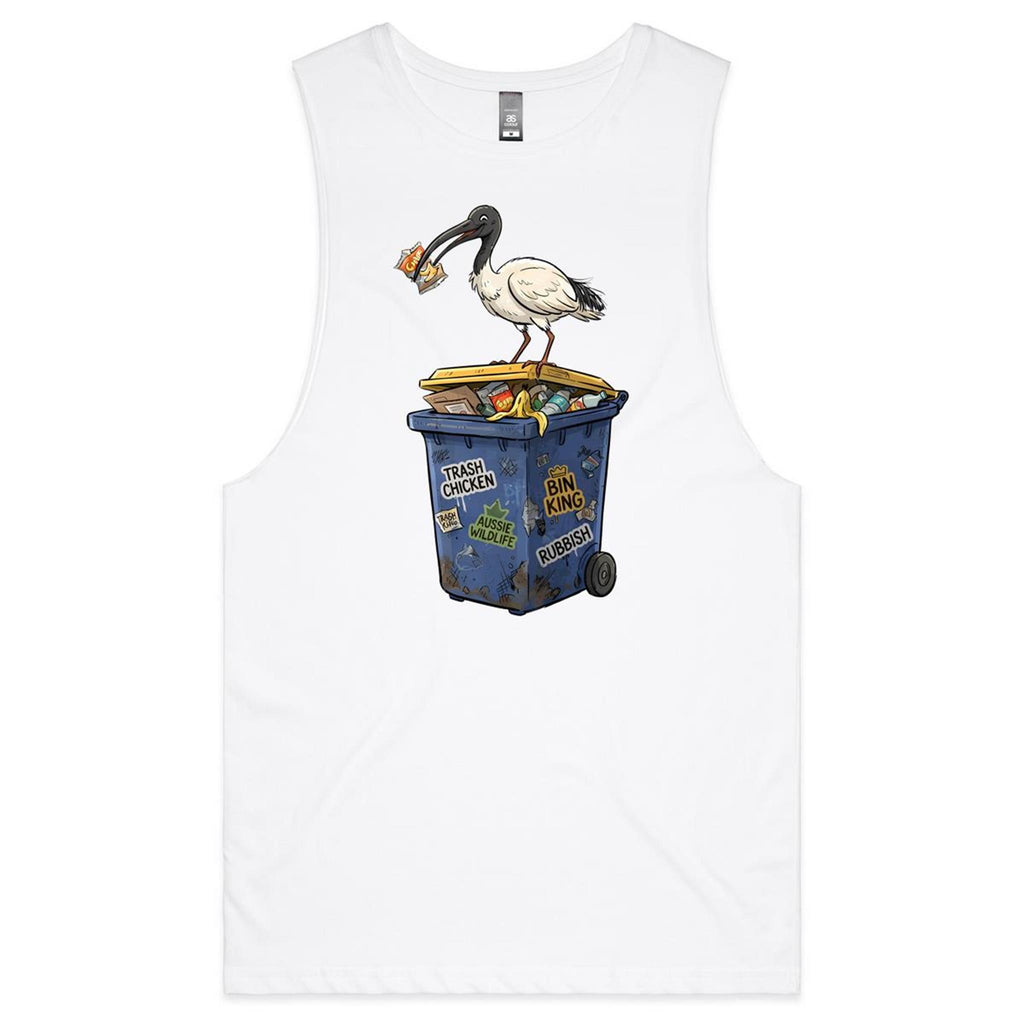 Bin Chicken Australian Ibis Men's AS Colour Tank Top Tee